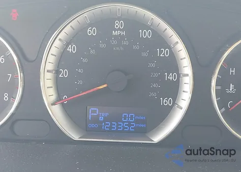 2010 Hyundai Sonata Gls z USA, uszkodzony, nr VIN 5NPET4AC2AH645461